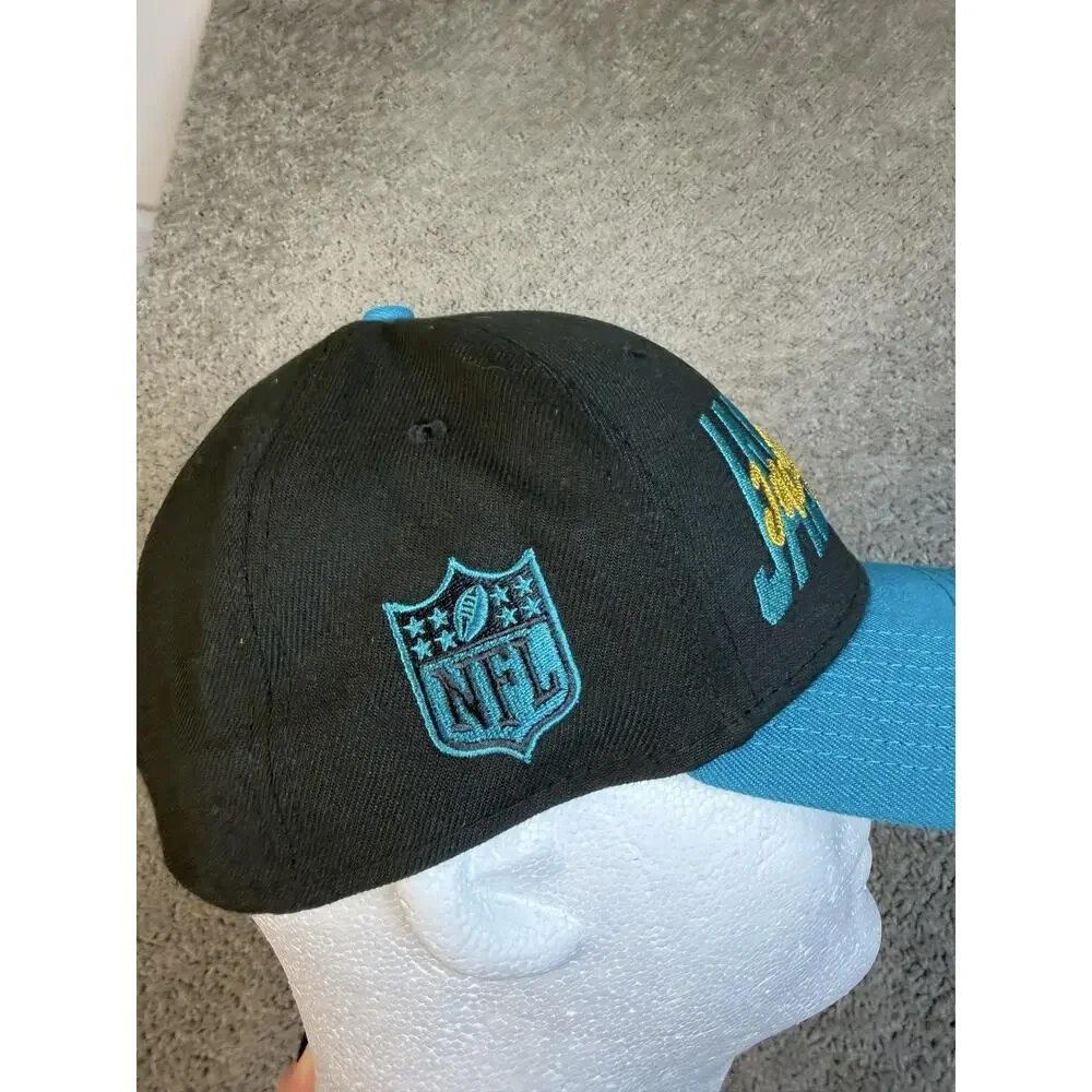 Jacksonville Jaguars Hat Cap Fitted Mens XL Black NFL Football New Era